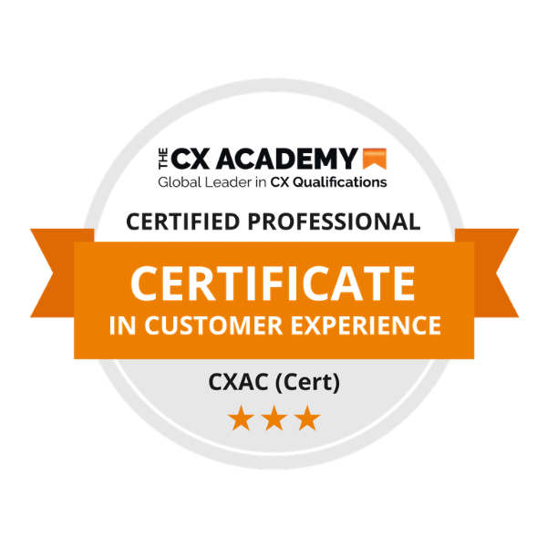 CX Academy — Certified Customer Experience Professional (CXAC)
