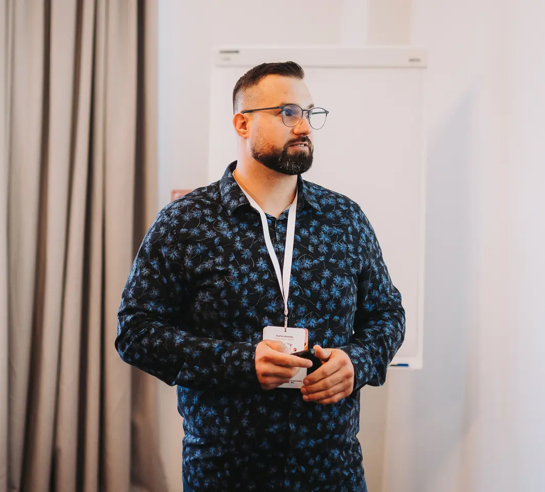 Lukáš Franko, Marketing & CX expert a zakladateľ Journio, na workshope E-commerce Day SK 2026